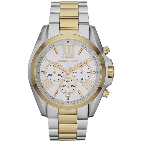 michael kors chronograph silver and gold mens watch mk5627|Michael Kors chronograph mk5627.